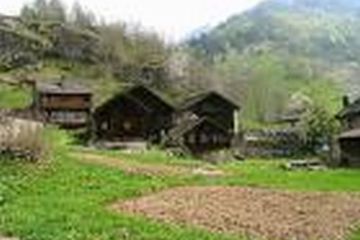 Il raggruppamento di case della Dorca di Rimasco